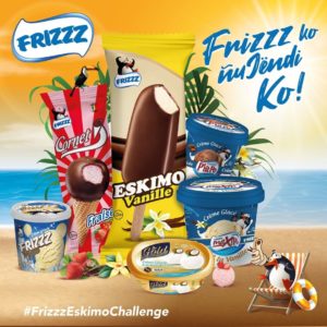 Il fait super chaud, mais heureusement #Frizzz est là !PS - restez connectés, de vents frais arrivent très bientôt .#Eskimo #MaxiPot #Cornet #Gold #Royal